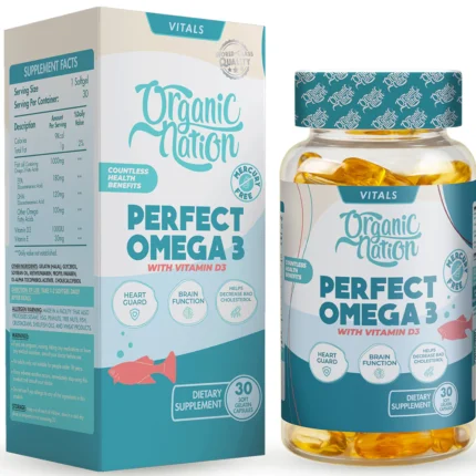 اورجانيك نيشن اوميجا 3 organic nation omega 3 With Vitamin D3