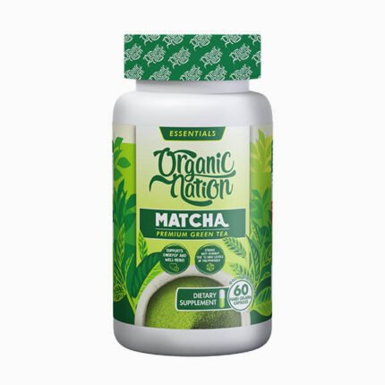 اورجانيك نيشن ماتشا كبسول Organic Nation Matcha