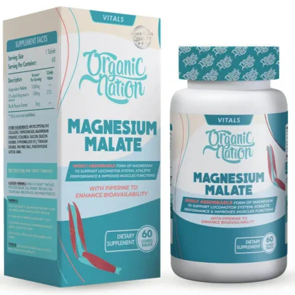 اورجانيك نيشن مغنيسيوم مالات Organic Nation Magnesium Malate