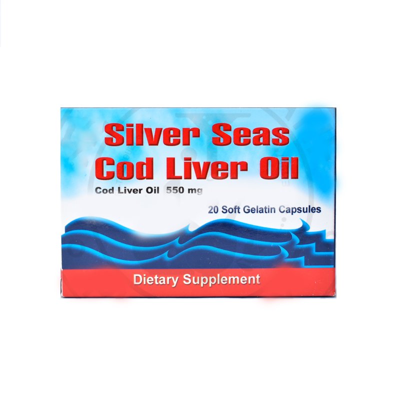 سيلفر سيز كود ليفر أويل - silver seas cod liver oil