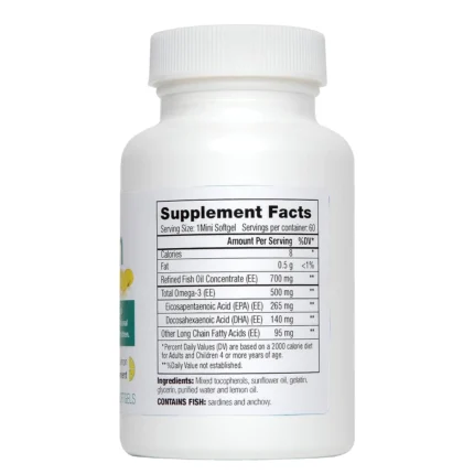 ليرن لايف ترنتس 60 سوفت جيل بالليمون Lifetrients Learn capsules