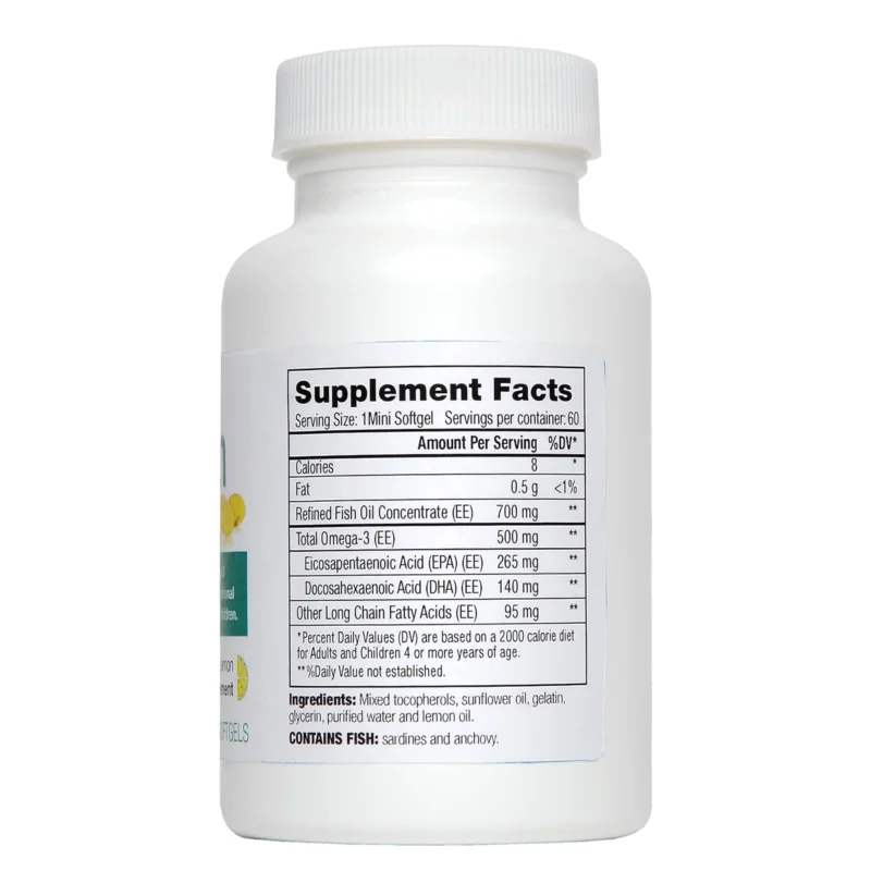ليرن لايف ترنتس 60 سوفت جيل بالليمون Lifetrients Learn capsules