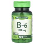 ناتشرز تروث ب 6 – 100 ملجم | nature's truth vitamin b6