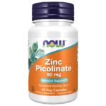 زنك ناو 60 كبسوله | Now zinc picolinate 50 mg
