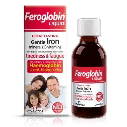فيروجلوبين شراب مستورد 200 مل |feroglobin liquid