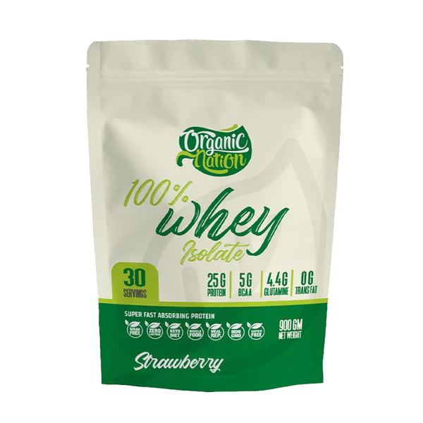 اورجانيك نيشن واي بروتين ايزوليت Organic Nation Whey Protein Isolate