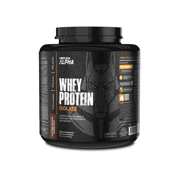 limitless alpha whey protein isolate -ليمتلس الفا واي بروتين ايزوليت