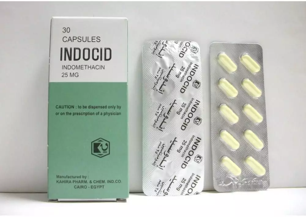 اندوسيد 25 كبسول - Indocid 25 mg