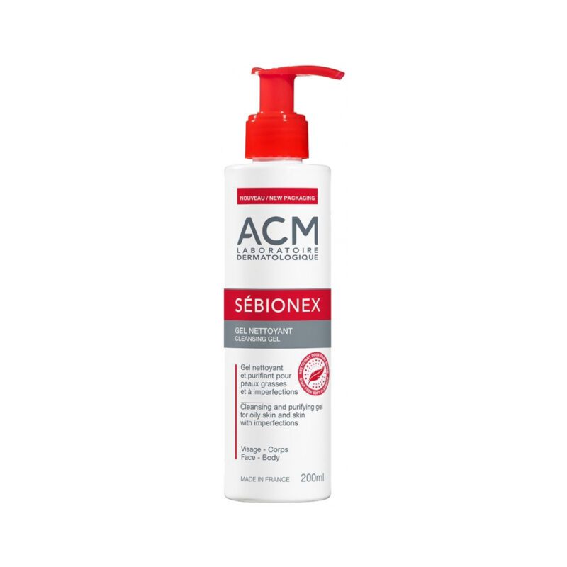 ايه سي ام جل سيبيونكس | acm sebionex cleansing gel