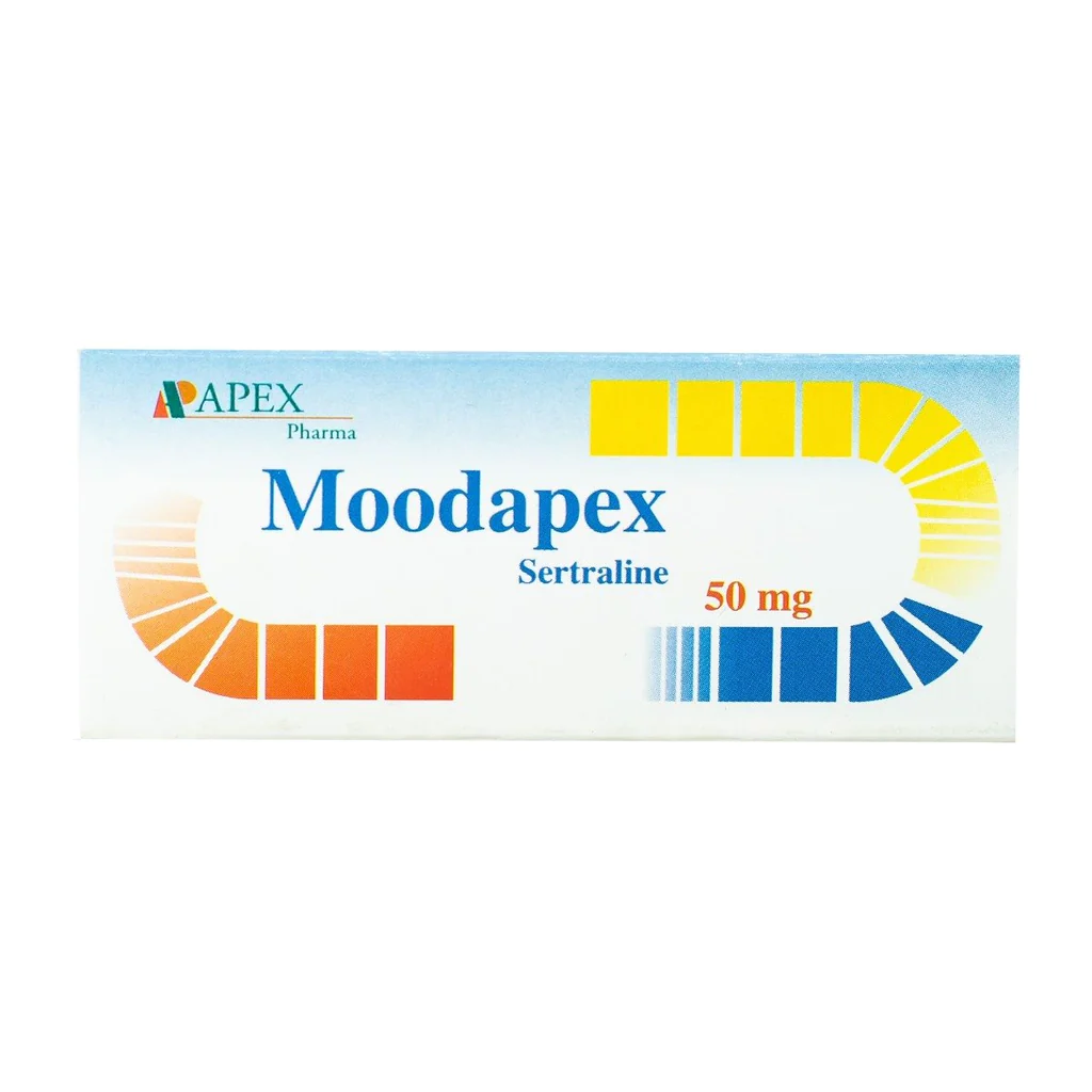 مودابكس 50 لعلاج الإكتئاب ومنوم - Moodapex 50 mg - الصيدلية - Alsaydaliya