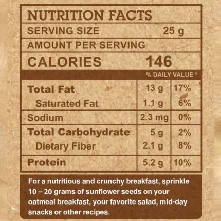 organic nation Sunflower Seeds