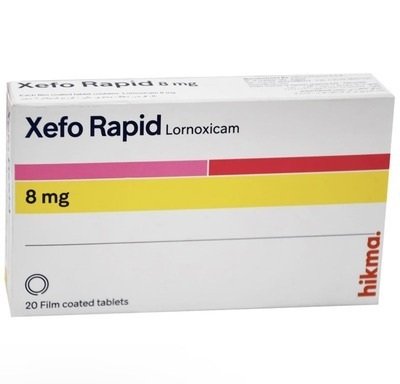 زيفو رابيد 20 قرص - Xefo Rapid 8 mg