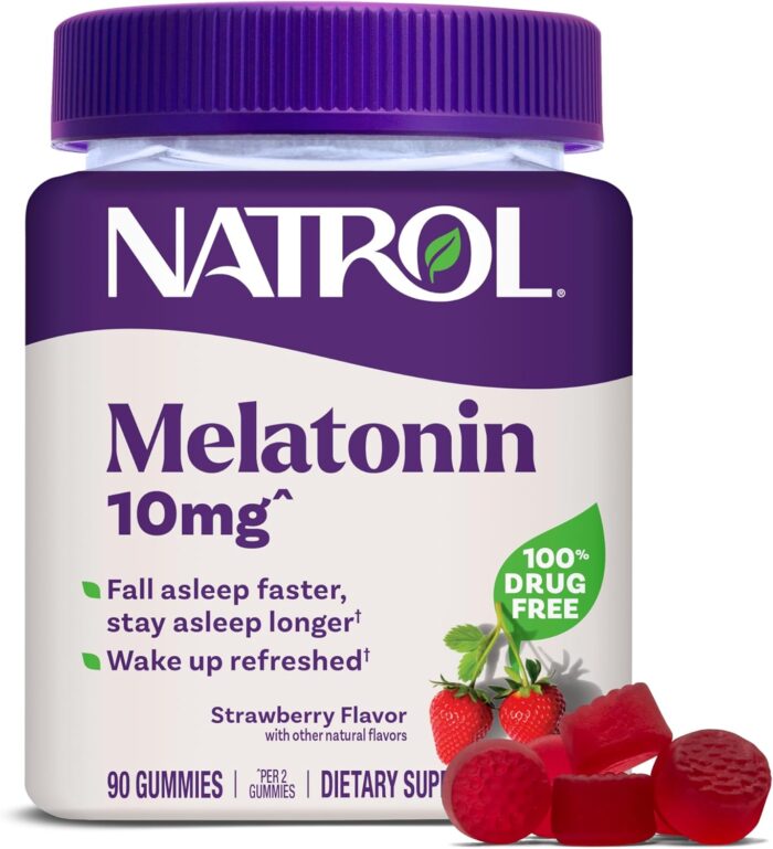 NATROL MELATONIN 10MG 90 GUM
