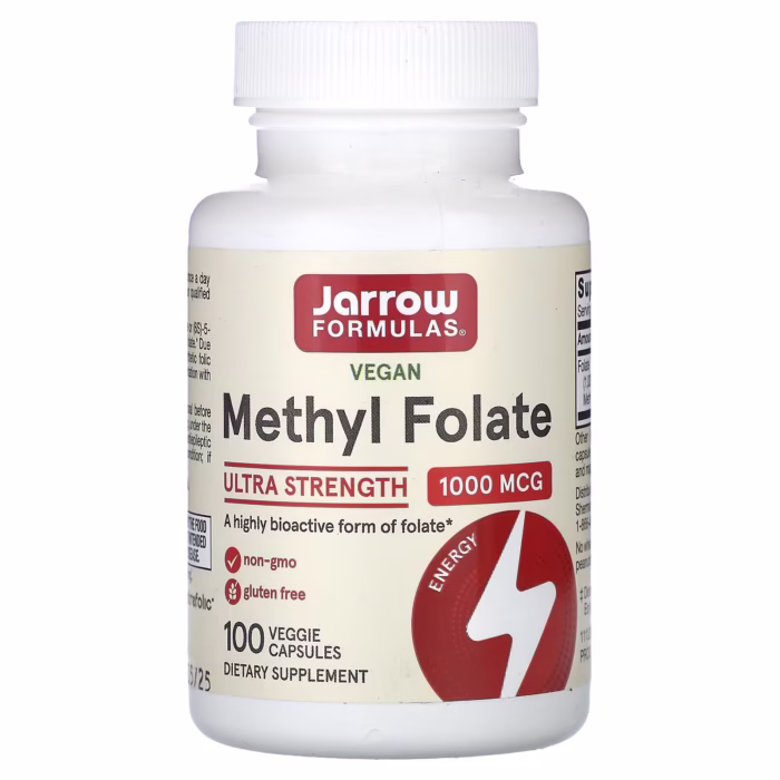 جارو ميثيل فولات 1000 مكجم | jarrow methyl folate