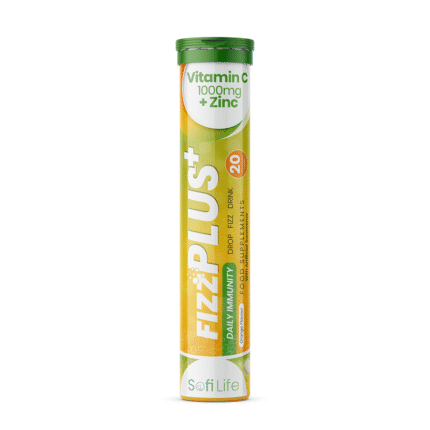 سوفى لايف فيز بلس فيتامين سي زنك 20 قرص فوار | Sofi Life Fizz Plus Vitamin C + Zinc