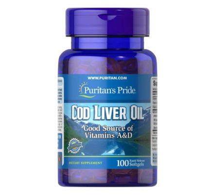 كود ليفر بيوريتانز | puritans pride cod liver oil