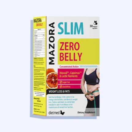 مازورا سليم زيرو بيلي 30 كبسولة نباتية | Mazora Slim Zero Belly