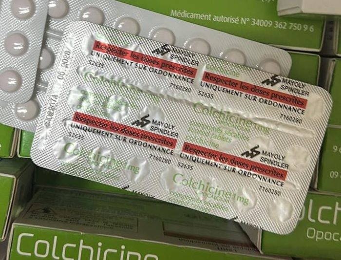 ⁦كولشيسين فرنساوي مستورد | colchicine 1mg⁩ - الصورة ⁦2⁩