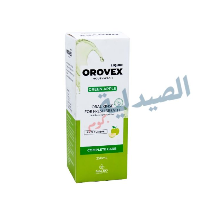 Orovex GREEN APPLE Mouth Wash 250 Ml