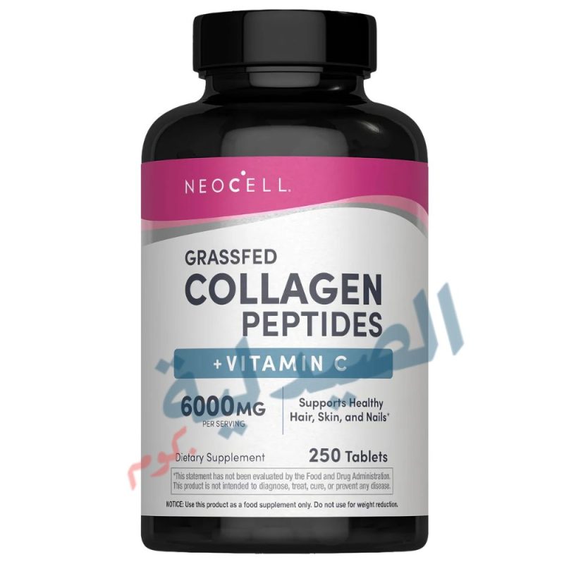 neocell grassfed collagen peptides vitamin c 6000mg 250 tablets