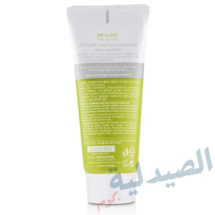 snail foam cleansing