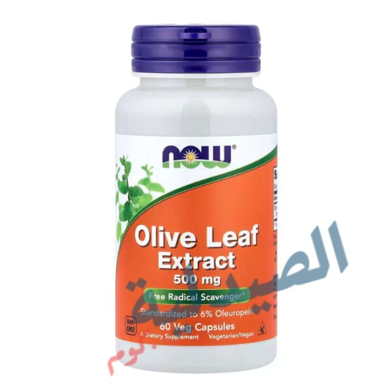 اوليف ليف مستخلص اوراق الزيتون ناو - olive leaf extract now