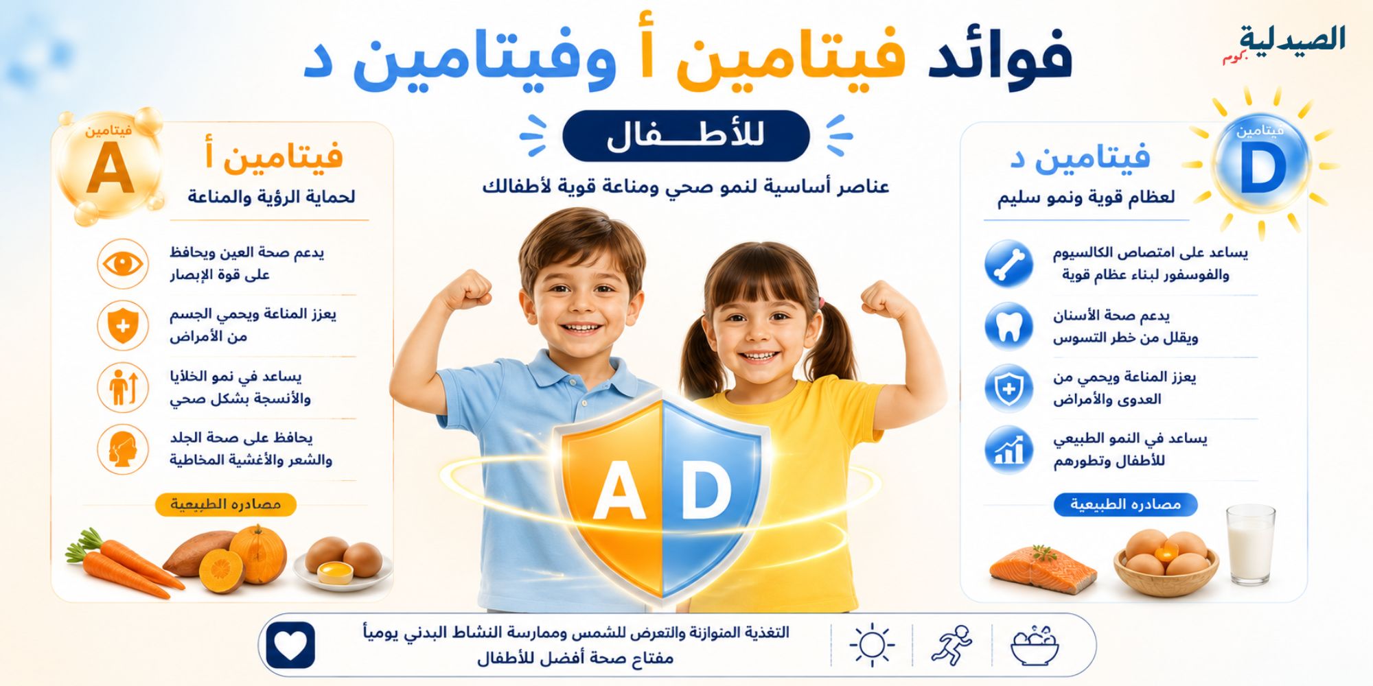 فوائد فيتامين د للاطفال -هل فيتامين د ضروري للرضع