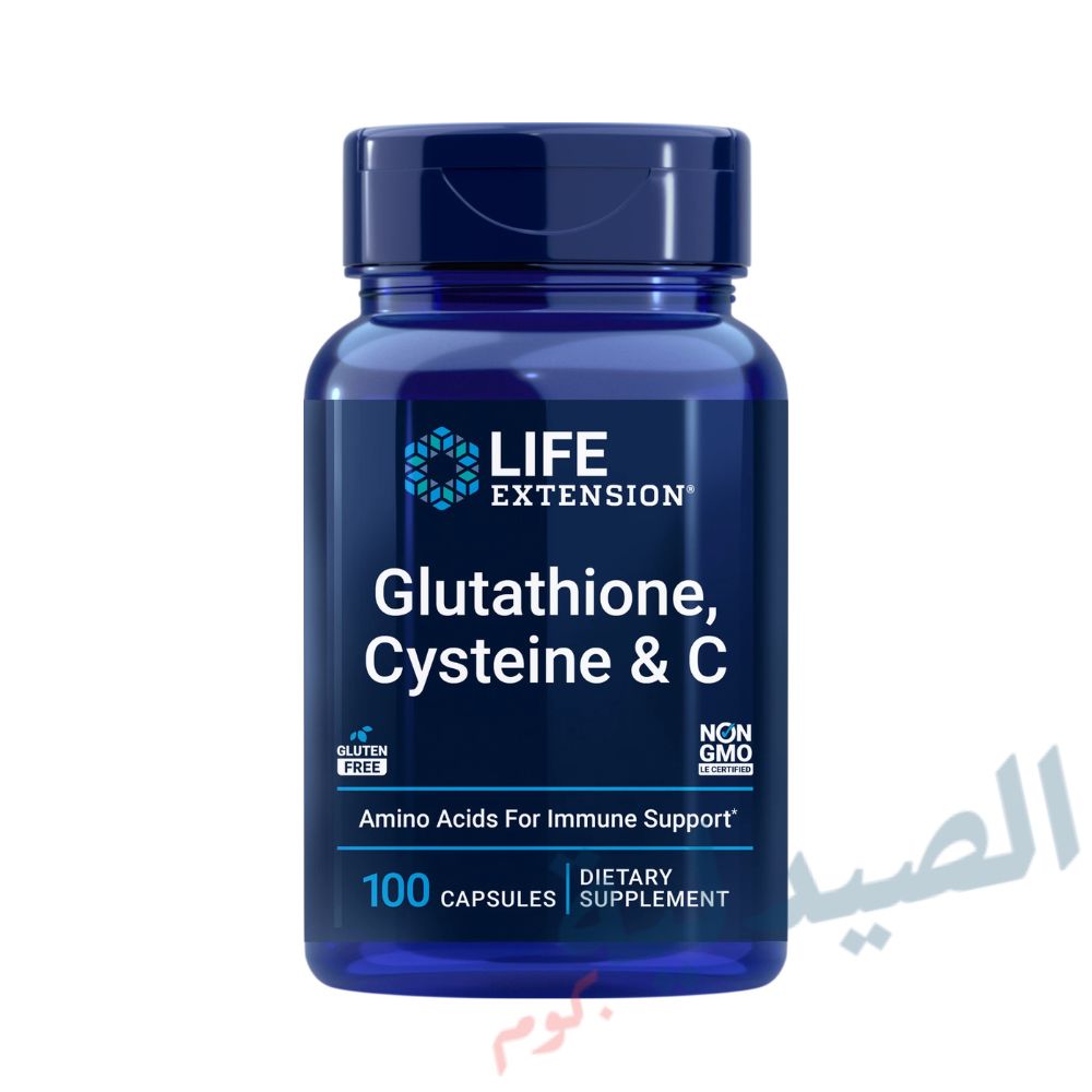 لايف اكستنشن جلوتاثيون - life extension glutathione cysteine & c لايف اكستنشن جلوتاثيون - life extension glutathione cysteine & c - 737870154112