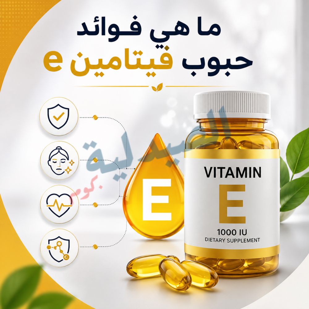 ما فوائد حبوب فيتامين e؟