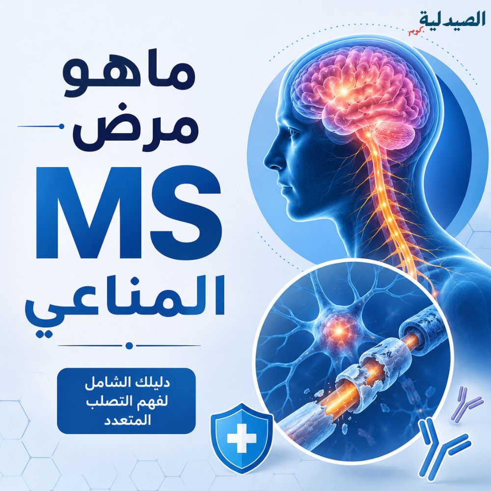 ماهو مرض ms في المخ - ماهو مرض ms المناعي - ماهو مرض ms واعراضه