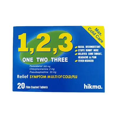 ون تو ثري اقراص 1 2 3 20 f.c.tabs (one two three)