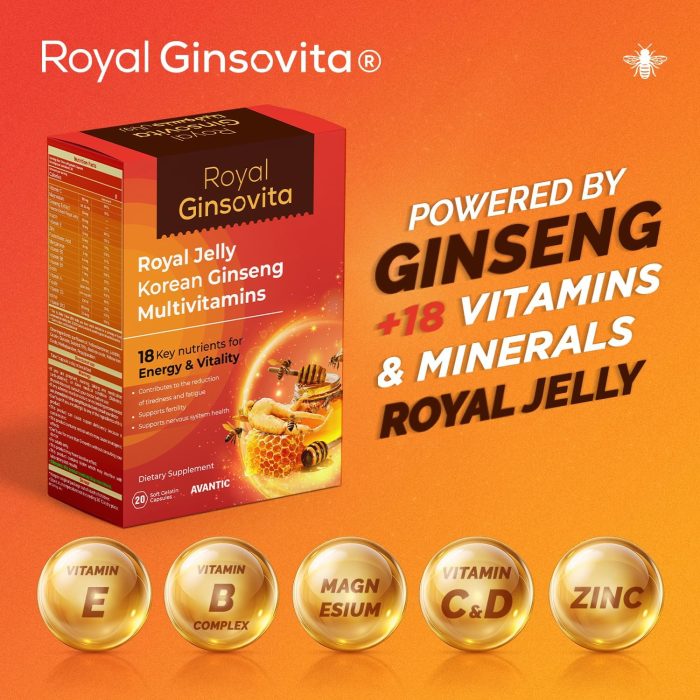 royal ginsovita 20 cap