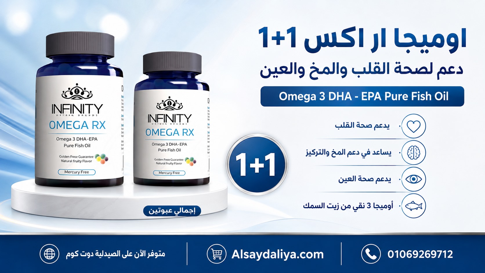 انفنتي اوميجا ار اكس عرض omega rx