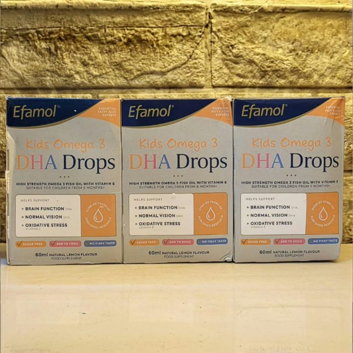 ايفامول كيدز اوميجا 3 efamol kids omega 3 dha drops