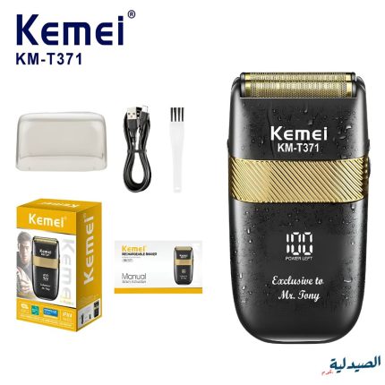 كيمي ماكينة حلاقة الشعر للوجة والذقن | kemei km t 371