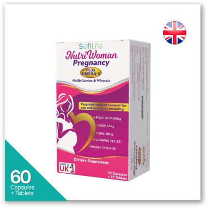 نيوتري ومن بريجنانسي بلس اوميجا | NUTRI Woman Pregnancy plus Omega 3